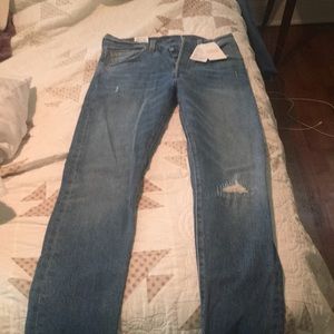 Levi’s 501 skinny stretch jeans